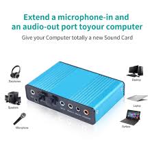 Card âm thanh box 5.1 USB 6CH + Optical audio, Bộ chuyển USB sang loa 5.1 có cổng optical